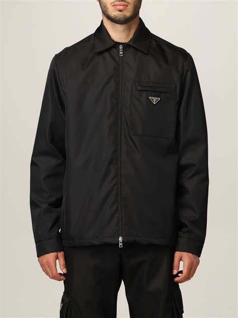 black prada mens jacket|prada black jacket men.